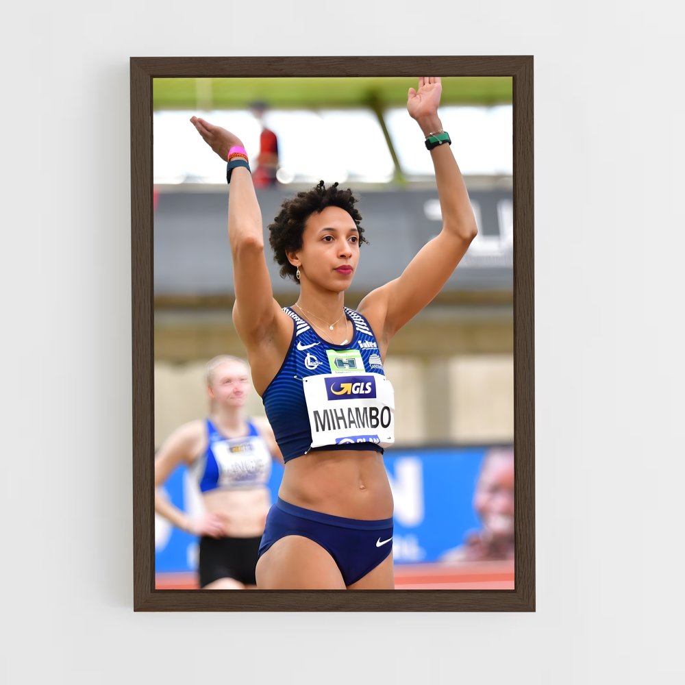 Poster Libération Radieuse – affiche Athlétisme (vue 5)
